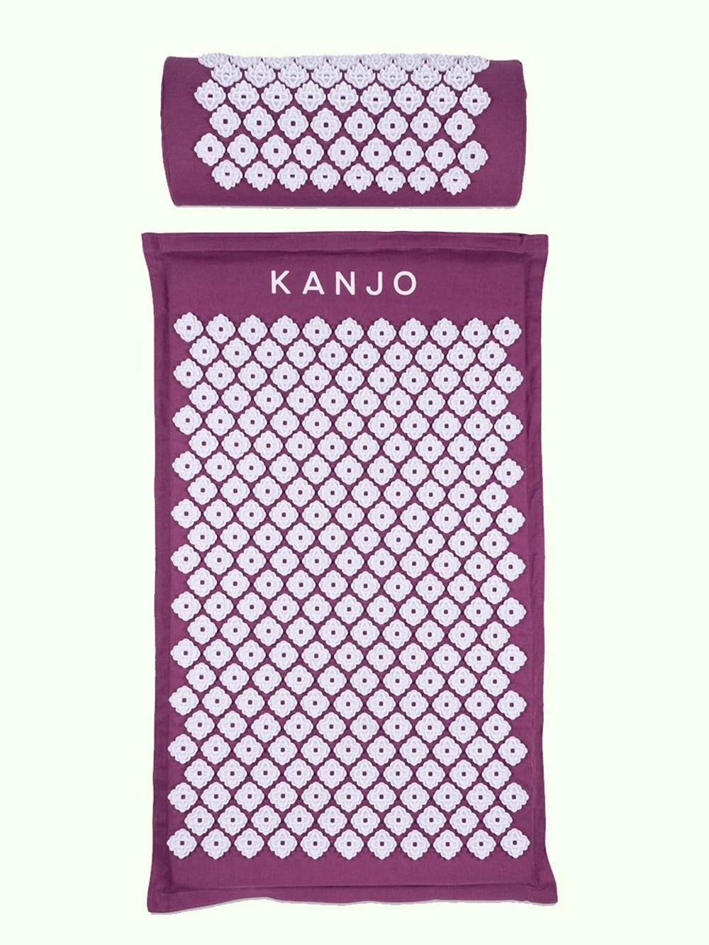 Kanjo Purple Acupressure Mat & Pillow Set with Carry Bag - Picture 3 of 4